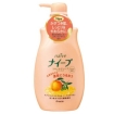 Жидкое мыло для тела "Naive" с экстрактом абрикоса и оливковым скваланом, 580 мл 16739 Производитель: Япония Товар сертифицирован инфо 9500o.